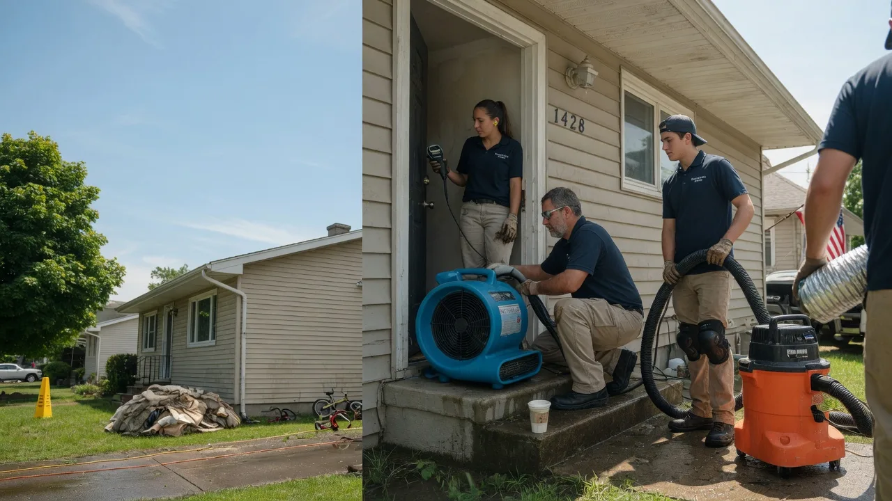 Water Damage Restoration in Sparks, OK near me